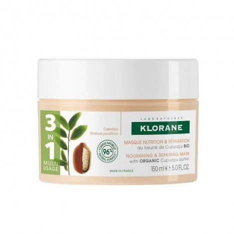 Klorane Cupuaçu Masque Nutrition & Réparation 150ml pas cher, discount