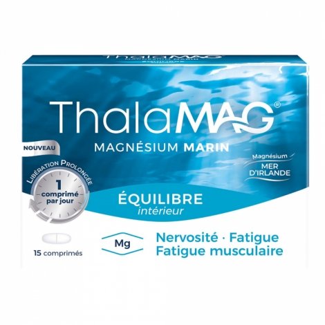 Thalamag Magnésium Marin Équilibre Intérieur 15 comprimés pas cher, discount