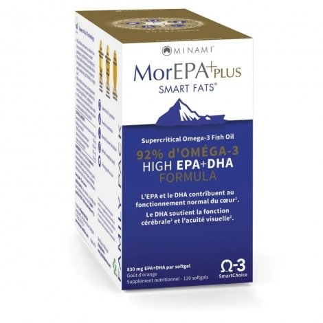 Minami MorEPA Plus Smart Fats 120 gélules pas cher, discount