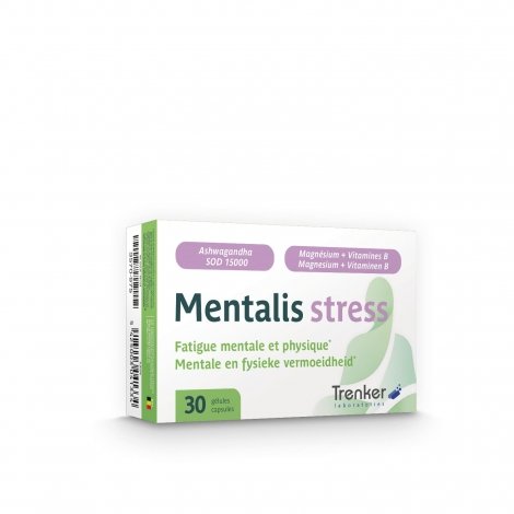 Mentalis Stress Fatigue Mentale & Physique 30 gélules pas cher, discount