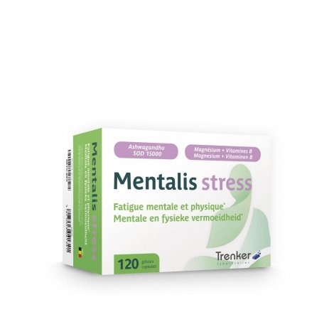 Mentalis Stress Fatigue Mentale & Physique 120 gélules pas cher, discount
