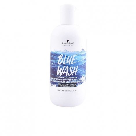 Schwarzkopf Bold Color Wash Shampoing Raviveur de Couleur Bleu 300ml pas cher, discount