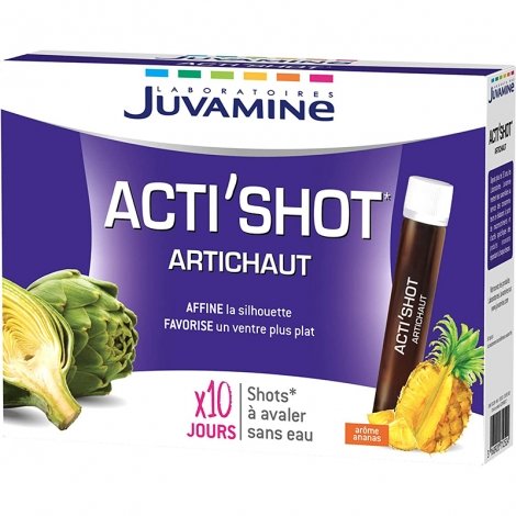 Juvamine Acti'Shot Artichaut 10 shots pas cher, discount