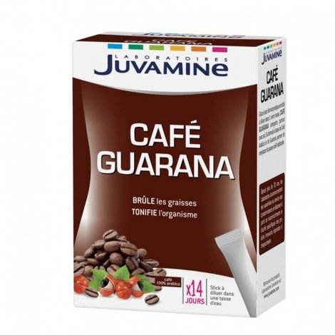 Juvamine Café Guarana 14 sticks pas cher, discount