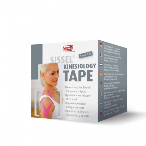 Sissel Kinesiology Tape Bleu 5cmx5m pas cher, discount