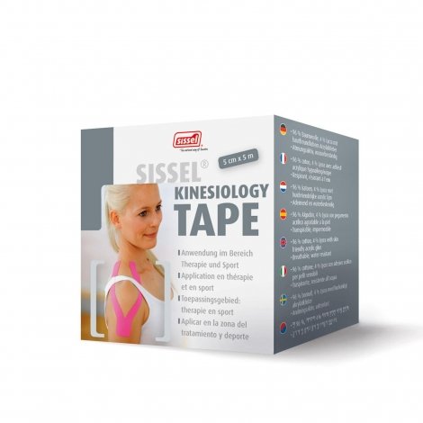 Sissel Kinesiology Tape Noir 5cm x 5m pas cher, discount