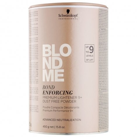 Schwarzkopf Blondme Bond Enforcing 9+ Poudre Décolorante 450g pas cher, discount