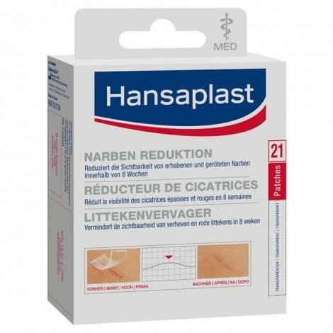 Hansaplast Réducteur de Cicatrices 21 patches pas cher, discount