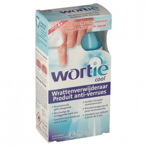 Wortie Cool Produit Anti-Verrues 4ans + 50ml pas cher, discount