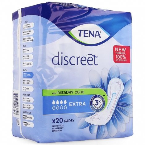 Tena Discreet Extra 20 pièces pas cher, discount