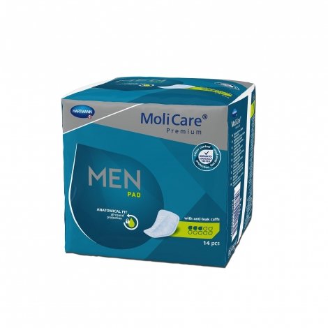 Molicare Premium Men Pad 3 Drops 14 pièces pas cher, discount