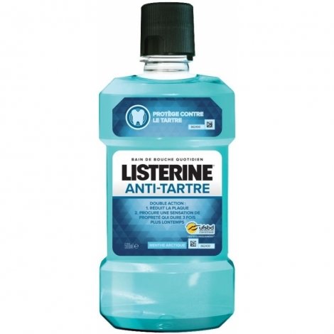 Listerine Anti-Tartre Bain de Bouche 500ml pas cher, discount