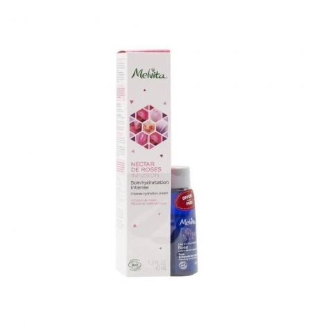 Melvita Nectar de Rose Infusion Soin Hydratation Bio 40ml + Eau Florale de Rose Bio 28ml pas cher, discount
