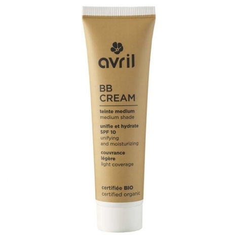 Avril BB Cream Medium SPF10 Bio 30ml pas cher, discount