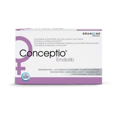Granions Conceptio Endolib 90 gélules pas cher, discount