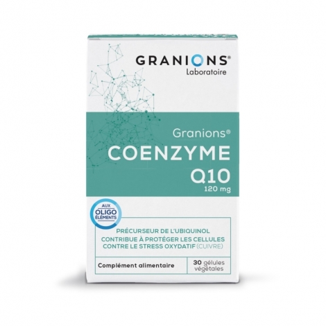 Granions Coenzyme Q10 Ubiquinol 120mg 30 gélules pas cher, discount