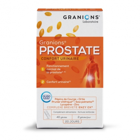 Granions Prostate 40 gélules pas cher, discount