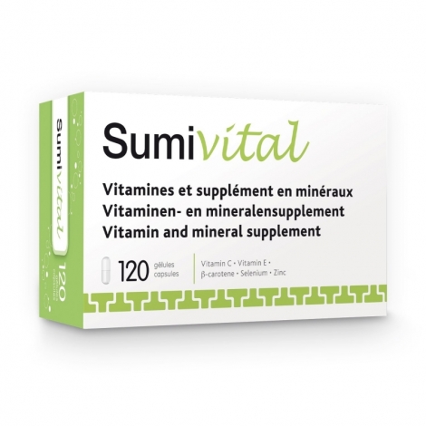Sumivital Supplément Vitamines & Minéraux 120 gélules pas cher, discount