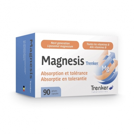 Trenker Magnesis Liposomal Magnésium 90 gélules pas cher, discount