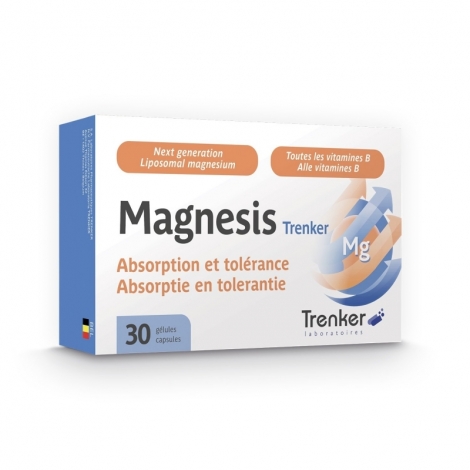 Trenker Magnesis Liposomal Magnésium 30 gélules pas cher, discount
