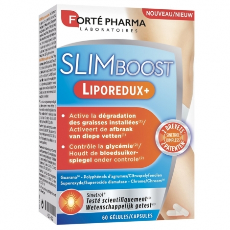 Forte Pharma SlimBoost Liporedux+ 60 gélules pas cher, discount
