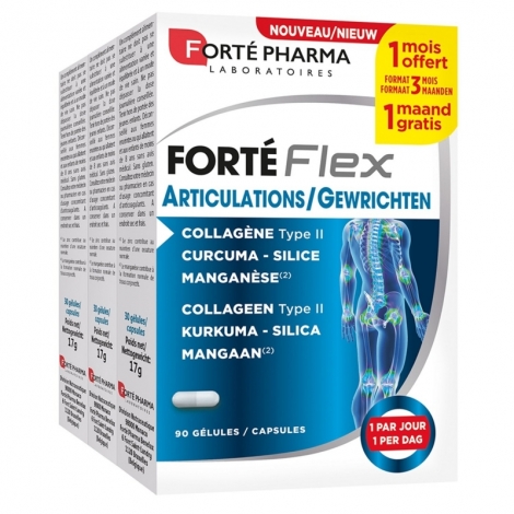 Forte Pharma Forté Flex Articulations 90 gélules 2 + 1 GRATUIT pas cher, discount