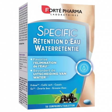 Forte Pharma Specific Rétention d'Eau 2x28 comprimés pas cher, discount