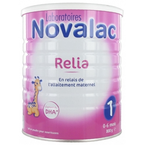 Novalac Relia 1 Lait 0-6 Mois 800g pas cher, discount