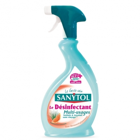 Sanytol Désinfectant Multi-Usages Pamplemousse 500ml pas cher, discount