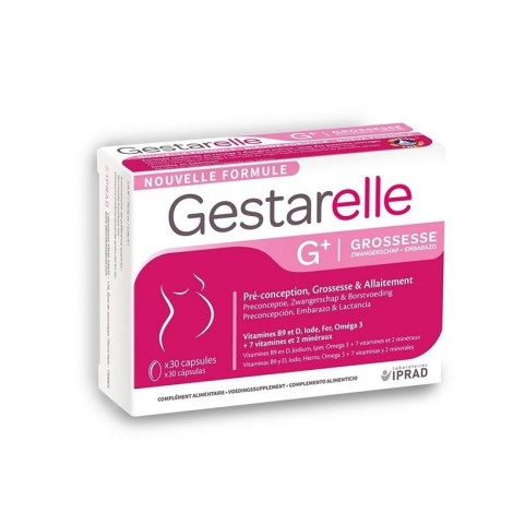 Gestarelle G+ Grossesse 30 capsules pas cher, discount