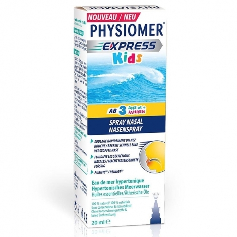 Physiomer Express Kids Spray Nasal 20ml pas cher, discount
