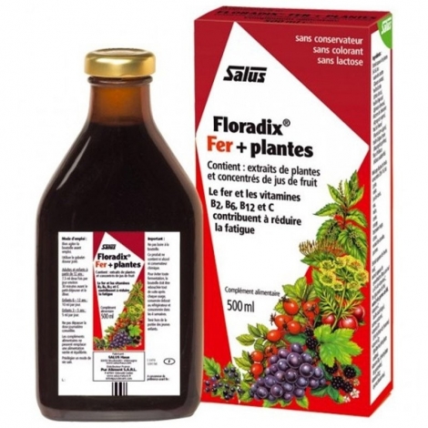 Floradix Fer + Plantes 500ml pas cher, discount