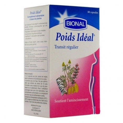 Bional Poids Ideal 80 capsules pas cher, discount
