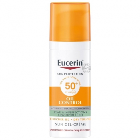 Eucerin Sun Protection Oil Control Gel-Crème SPF50+ 50ml pas cher, discount