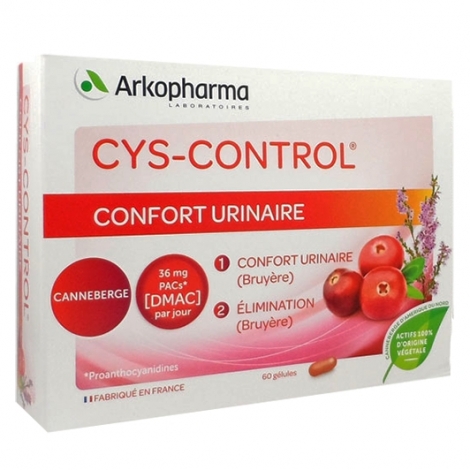 Arkopharma Cys-Control Confort Urinaire 60 gélules pas cher, discount