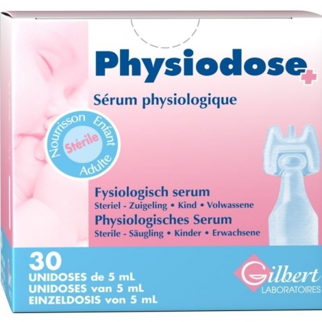 Physiodose+ Sérum Physiologique Unidose 30x5ml pas cher, discount
