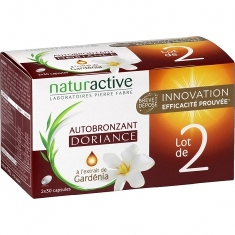 Naturactive Doriance Autobronzant Gardénia 2 x 30 capsules pas cher, discount
