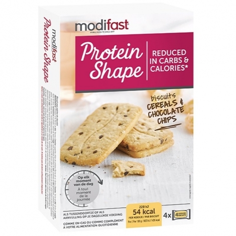 Modifast Protein Shape Biscuits Cereales - Pepites de Chocolat 200g pas cher, discount