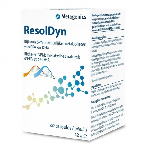 Metagenics ResolDyn 60 gélules pas cher, discount