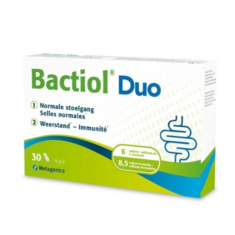 Metagenics Bactiol Duo 30 gélules pas cher, discount
