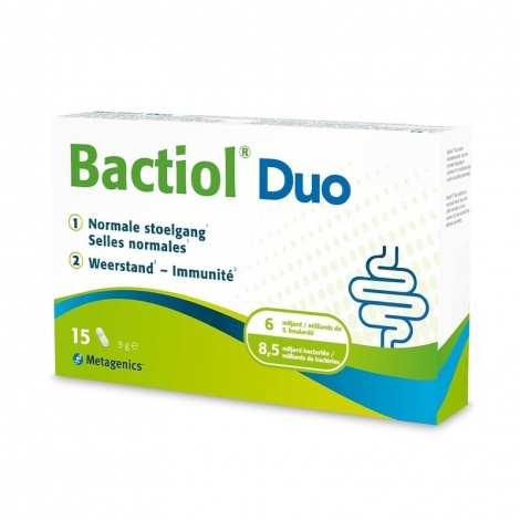 Metagenics Bactiol Duo 15 gélules pas cher, discount