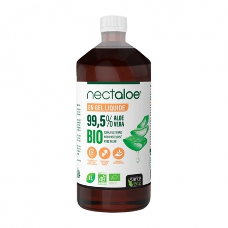 Santé Verte Nectaloe Gel Liquide Bio 1L pas cher, discount