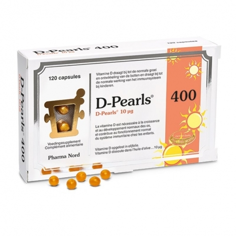 Pharma Nord D-Pearls 400 120 capsules pas cher, discount