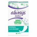 Always Dailies Protège-Slip Cotton Protection Normal 38 pièces