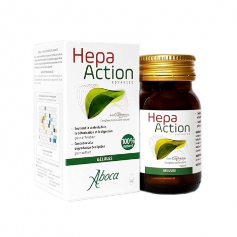 Aboca Hepa Action Advanced 50 gélules pas cher, discount