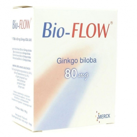 Bio-Flow Ginkgo Biloba 60 comprimés 80mg pas cher, discount