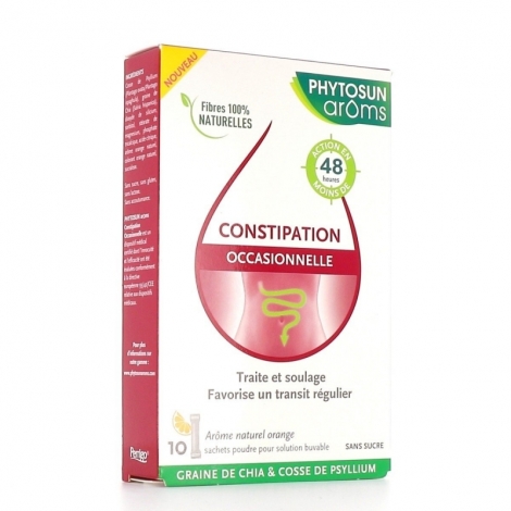 Phytosun Aroms Constipation Occasionnelle 10 sachets pas cher, discount