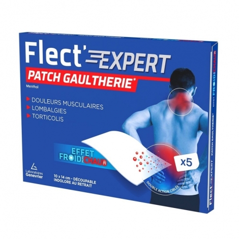 Flect'Expert Patch Gaulthérie 5 patchs pas cher, discount