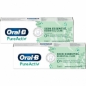 Oral-B Pure Activ Dentifrice Soin Essentiel 2x75ml