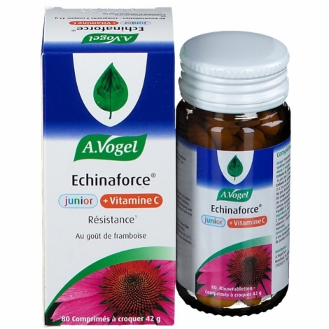 A.Vogel Echinaforce Junior +Vitamine C 80 comprimés pas cher, discount